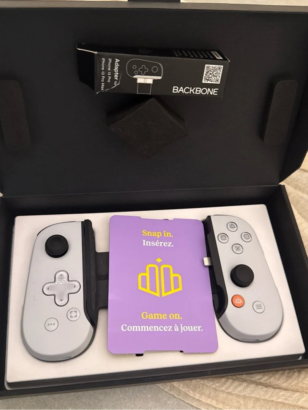 Sony Backbone Mobile Controller - White and Black